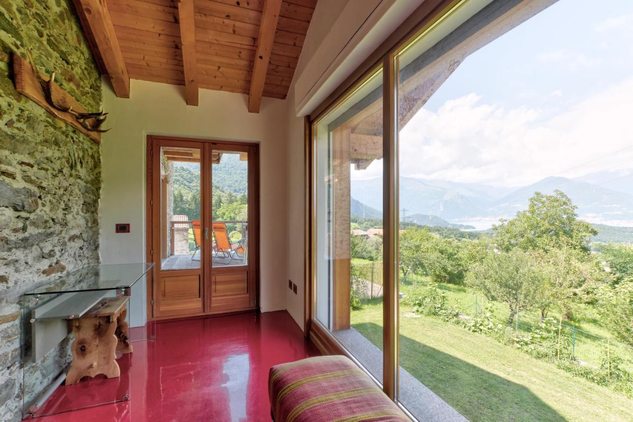 Chalet Con Piscina E Vista Panoramica Colico Eksteriør bilde